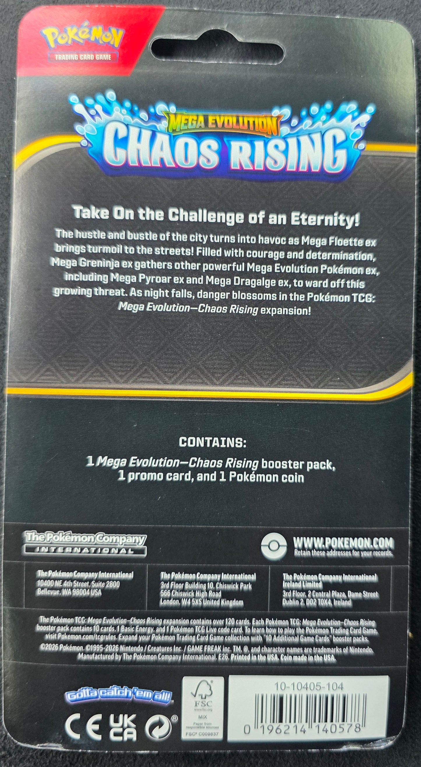Checklane Blister Pack (1 Booster Pack, Toxel Promo Card & Coin)