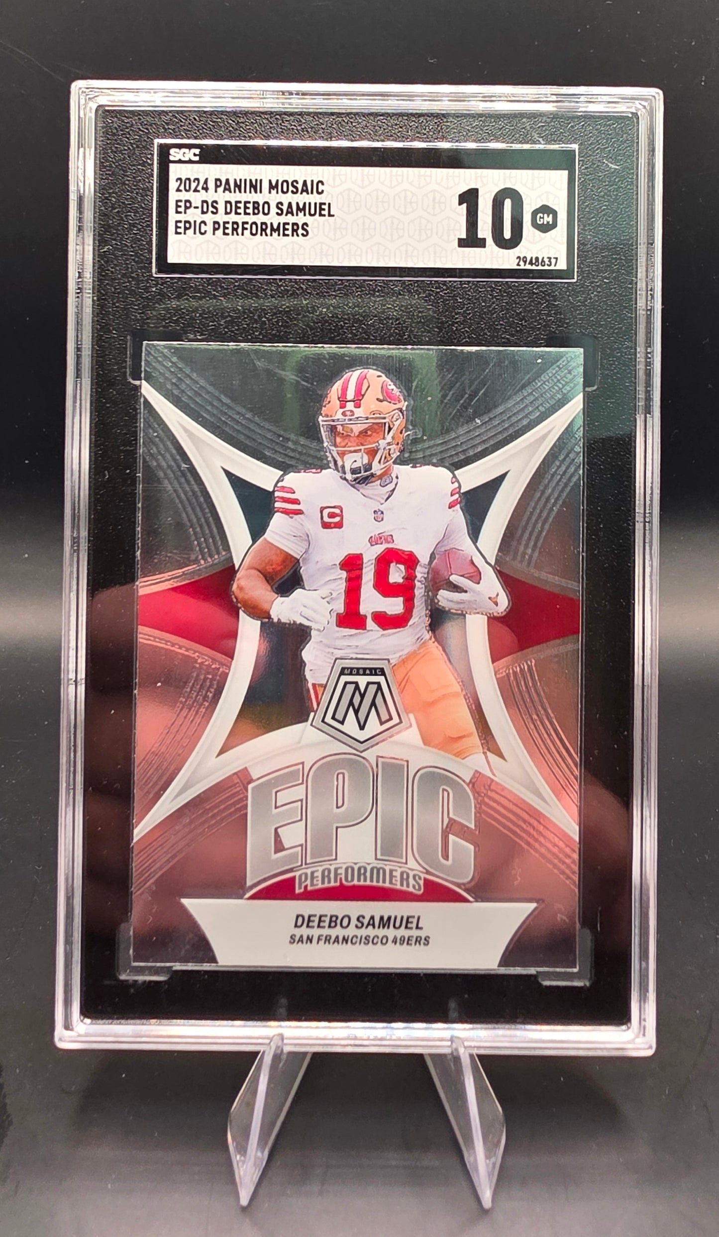 2024 Panini Mosaic EP-DS Deebo Samuel Epic Performers