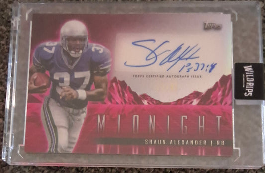 2024 Topps Midnight #HZS-SA Shaun Alexander Horizon Signatures 23/99