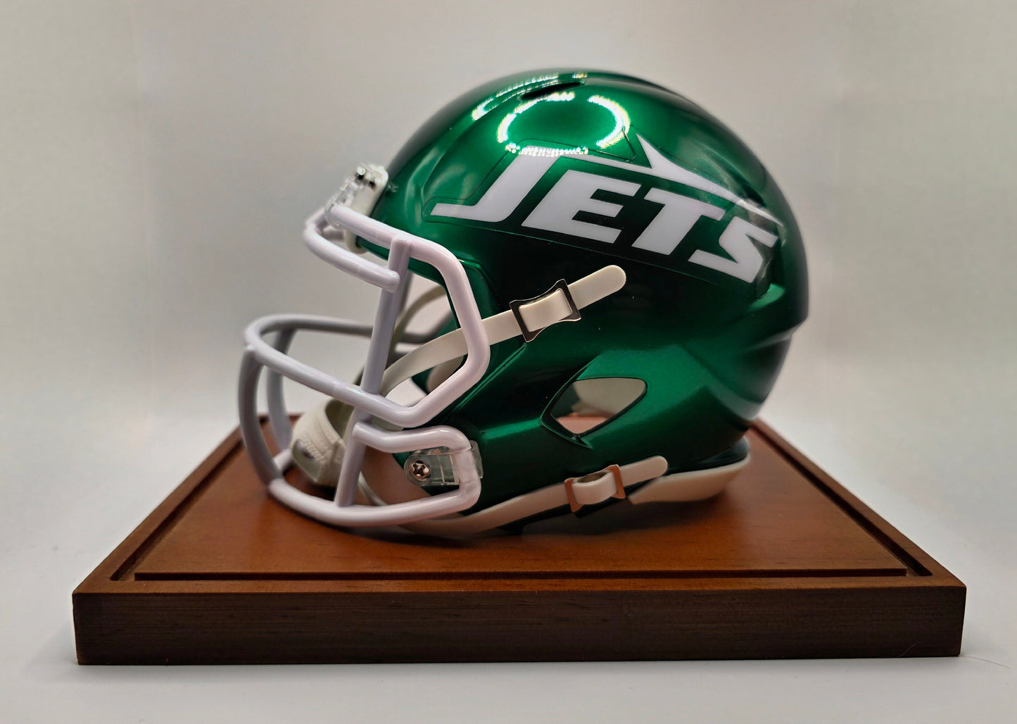 New York Jets Hall of Fame Joe Klecko Signed Mini Helmet
