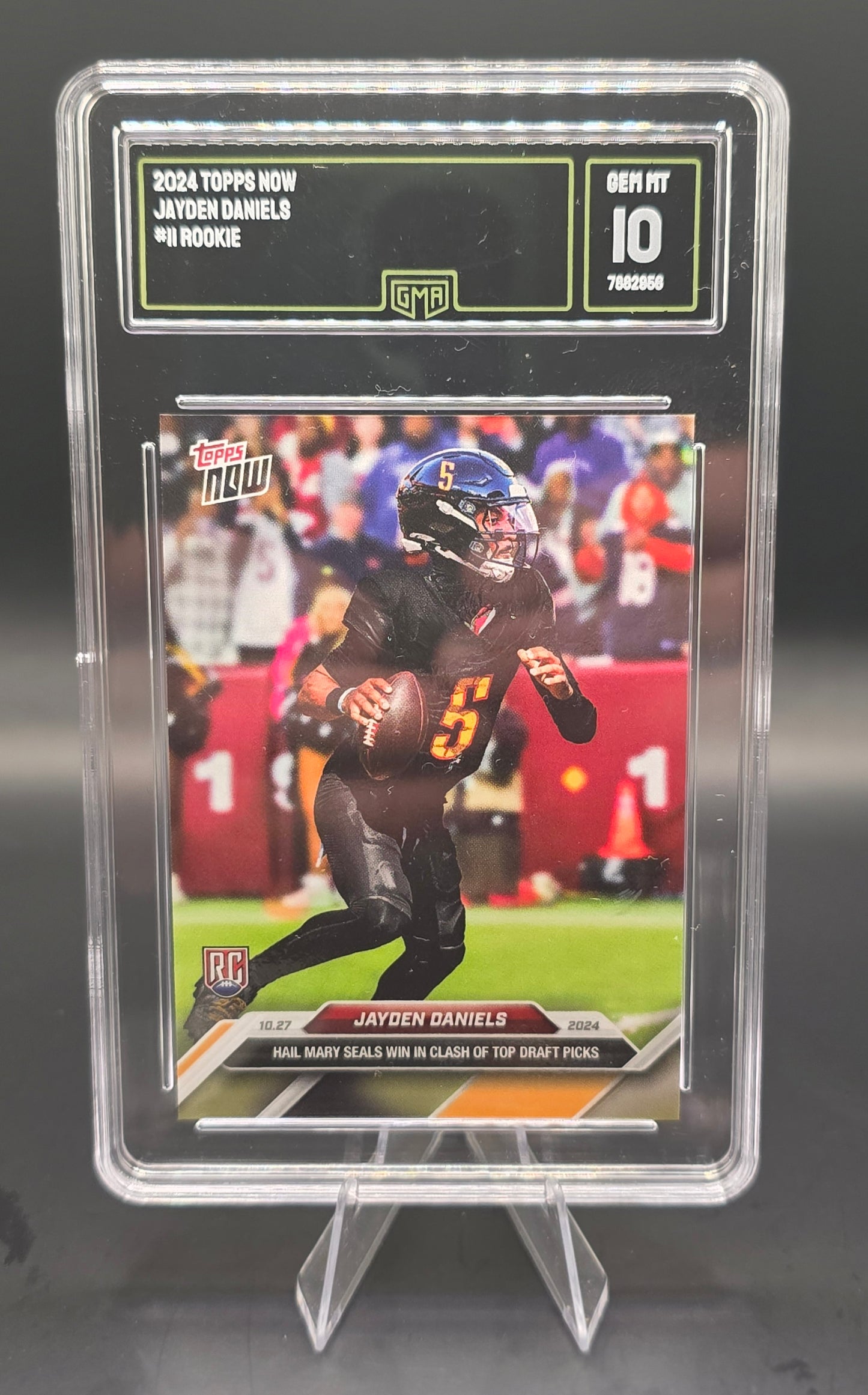 2024 Topps Now Jayden Daniels #11 Rookie