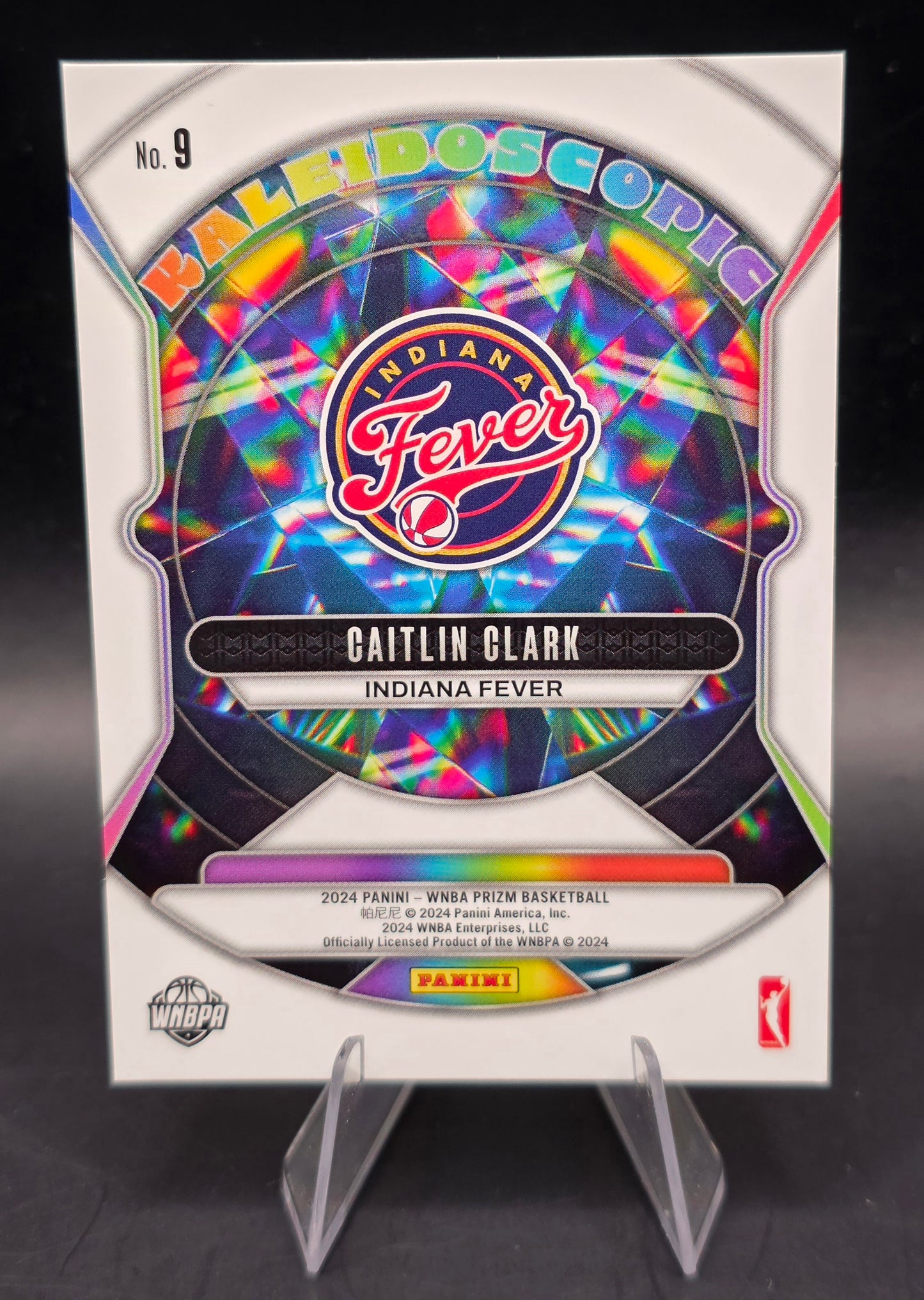 2024 Panini WNBA Prizm Basketball Kaleidoscope Caitlin Clark #9 RC