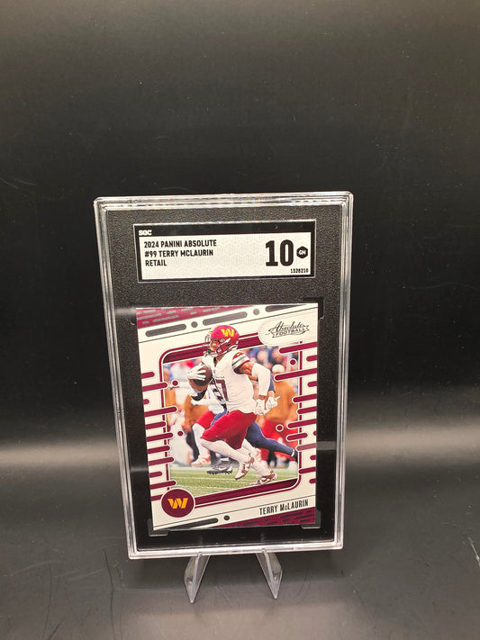 2024 Panini Absolute Terry McLaurin #99 SGC GEM MT 10