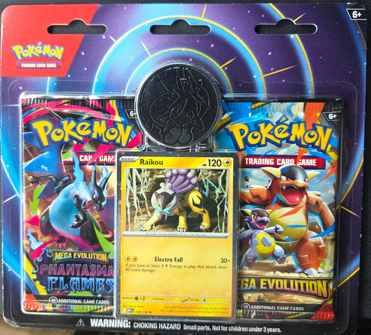 Pokemon TCG: Enhanced 2 Pack Blister - Raikou