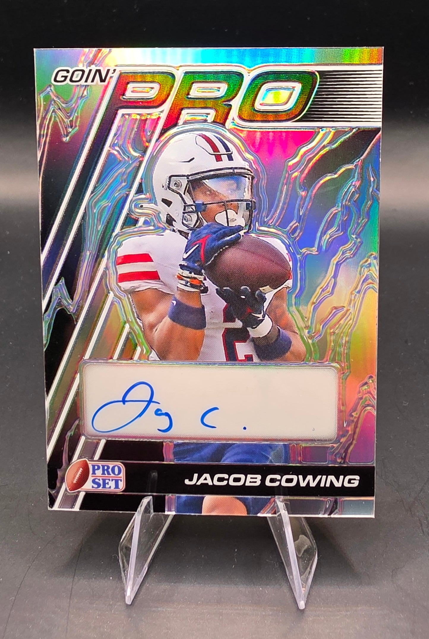 2024 Leaf Goin Pro Jacob Cowing Autograph 6/15 Gold