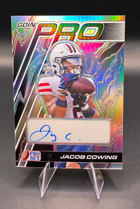 2024 Leaf Goin Pro Jacob Cowing Autograph 6/15 Gold