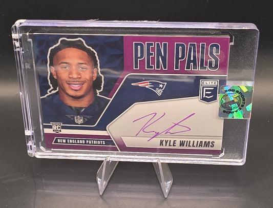 2025 Donruss Elite Pen Pals Kyle Williams #PP-KWI RC