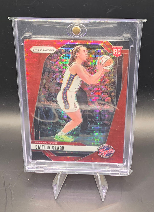 2024 Panini Prizm Draft Picks - Caitlin Clark #22 Red Pulsar Prizm /299 (RC)