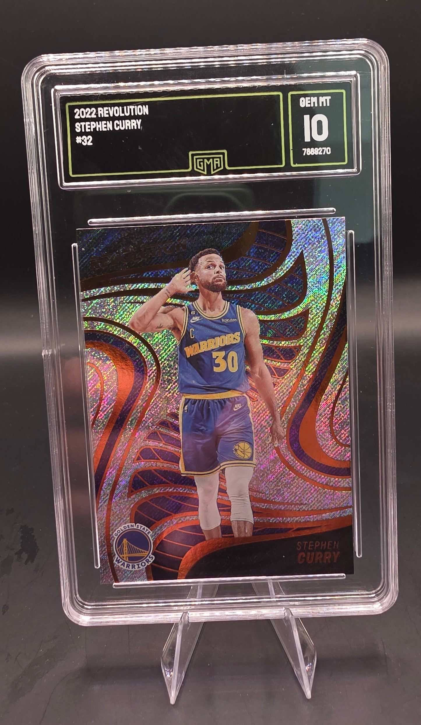2022 Revolution Stephen Curry #32 GMA GEM MT 10
