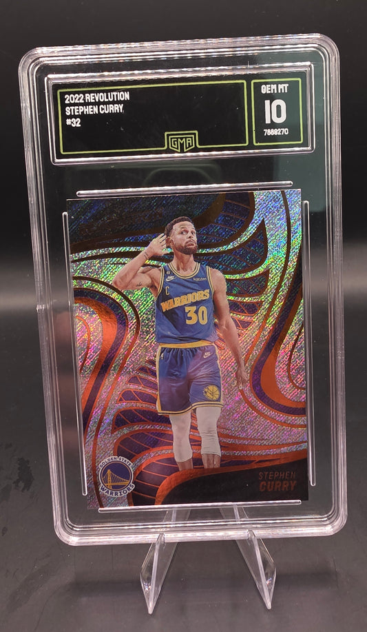 2022 Revolution Stephen Curry #32 GMA GEM MT 10