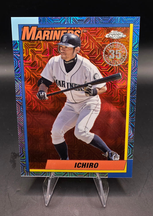 2025 Topps Series 1 Baseball Mojo T90C-93 Ichiro 7/25 Gold
