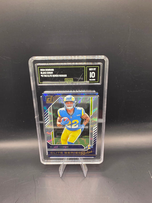 2024 Donruss Blake Corum #5 The Elite Series Rookies GMA GEM MT 10