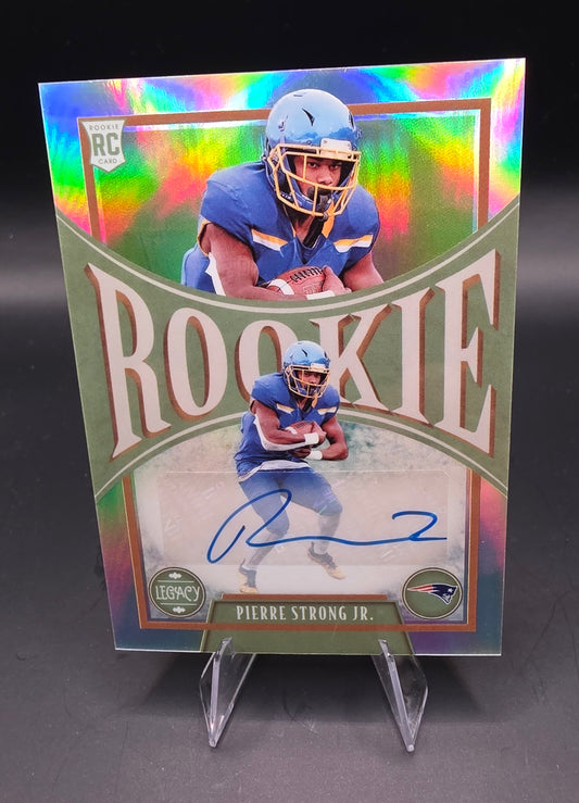 2020 Panini Legacy Football Rookie Autograph Pierre Strong Jr.