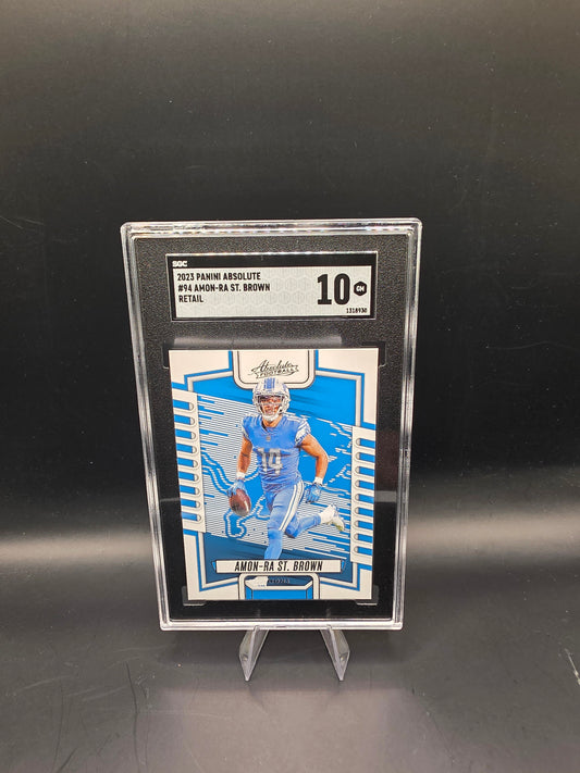 2023 Panini Absolute Amon-Ra St. Brown #94 SGC GEM MT 10