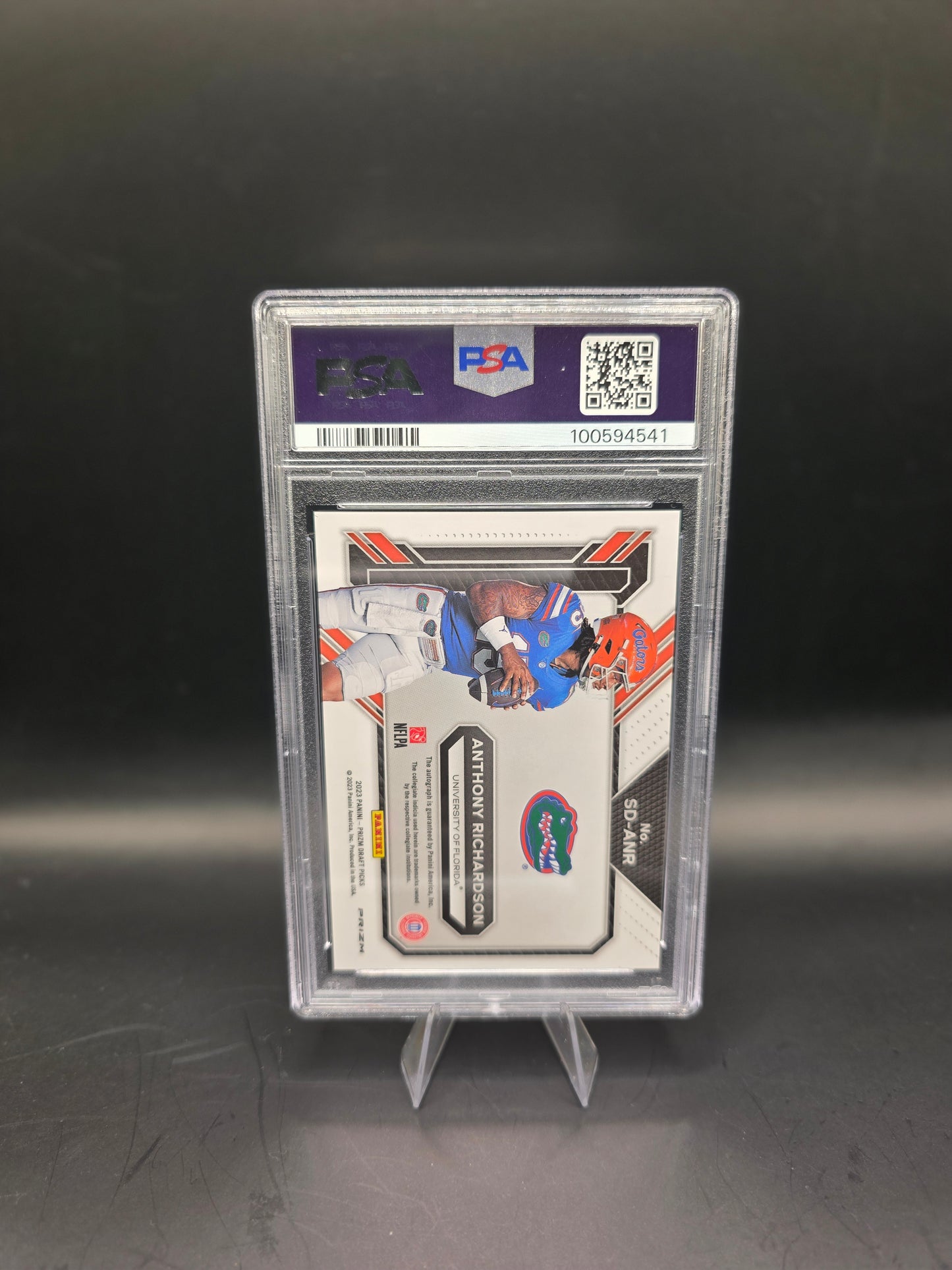 2023 Prizm Draft Picks Anthony Richardson Signing Day-Hyper Prizm #SDANR MINT 9