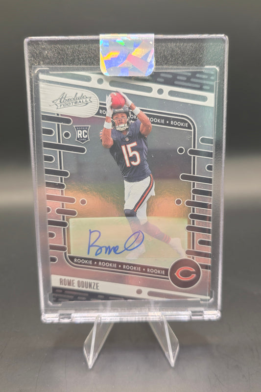 2024 Panini Absolute Football Rome Odunze Rookie Auto