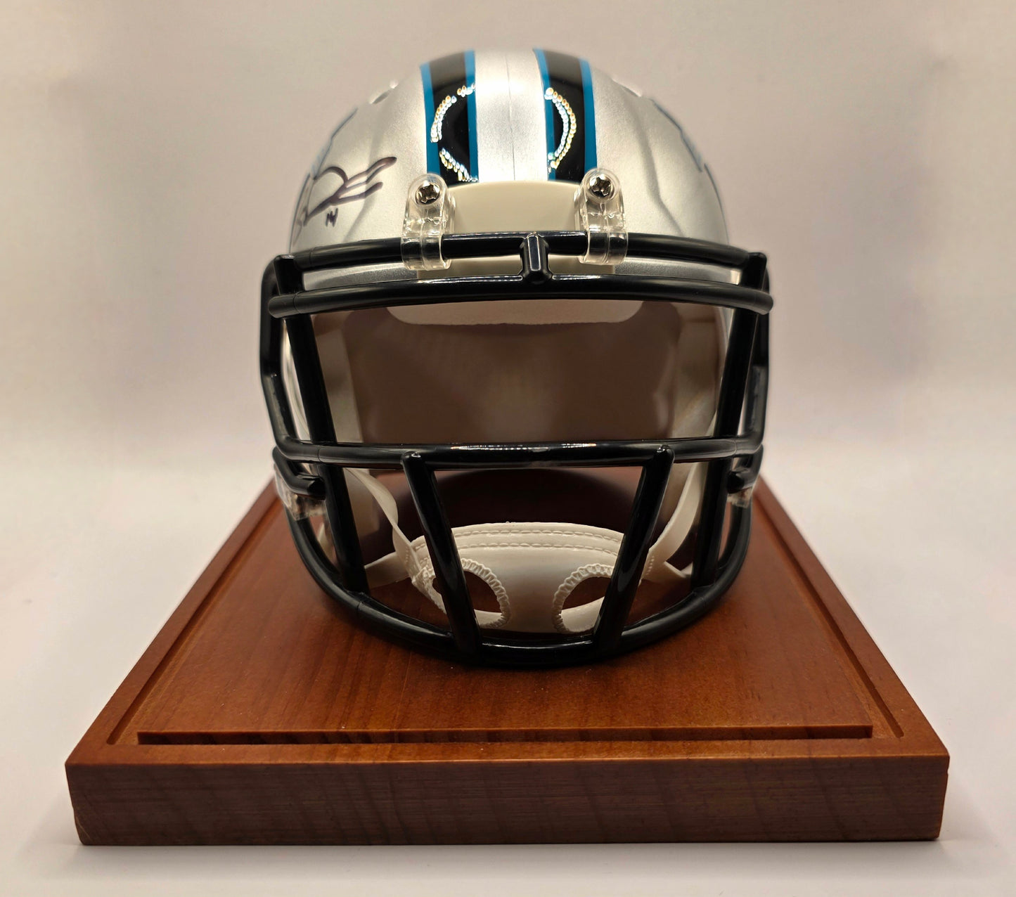 Carolina Panthers Sam Darold Signed Speed Mini Helmet