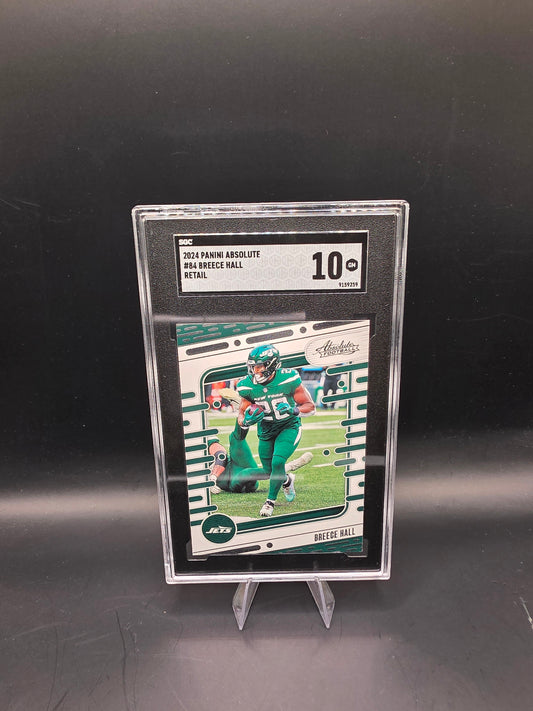 2024 Panini Absolute Breece Hall #84 SGC GEM MT 10