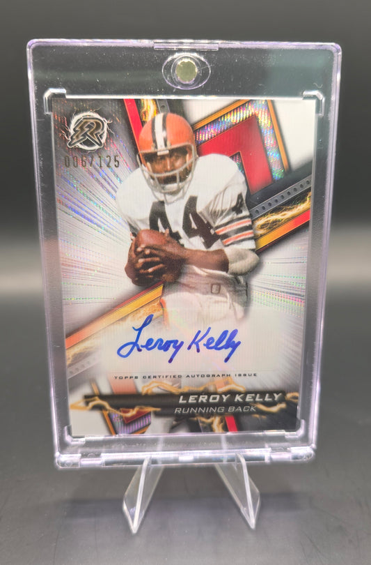 2024 Topps Composite Football Resurgence Signature Card Leroy Kelly Auto 6/125