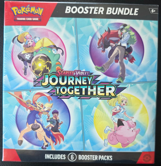 Journey Together Booster Bundle - SV09: Journey Together (JTG)